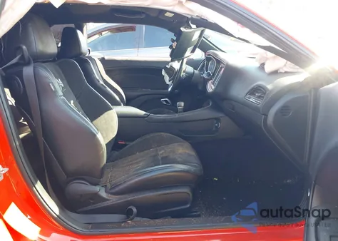 2016 Dodge Challenger R/T Scat Pack z USA, uszkodzony, nr VIN 2C3CDZFJ7GH309495